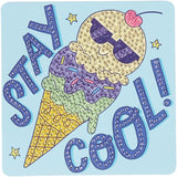Razzle Dazzle DIY Gem Art Kit - Cool Cream