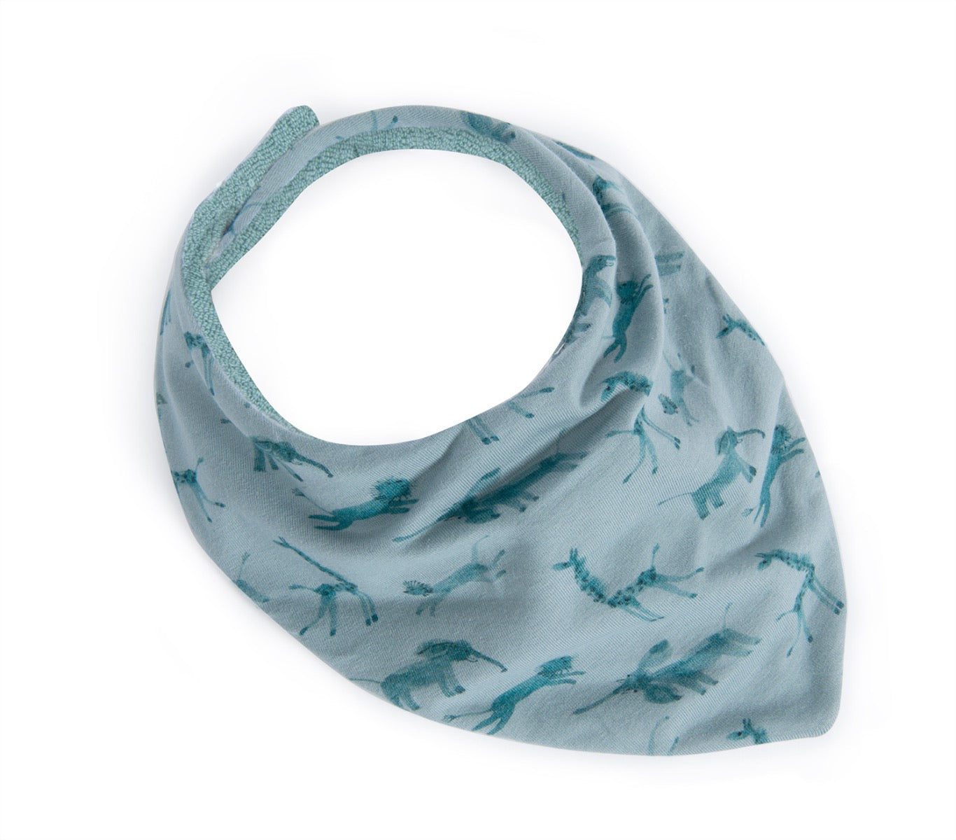 Blue Bandana Bib - Sous Mon Baobab