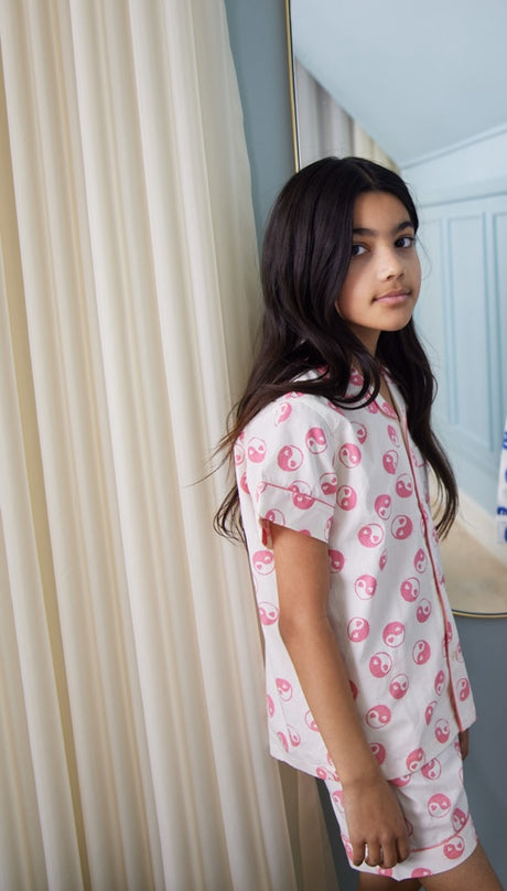 بيجاما ليكسي - يين يانغ مع قصاصات الورق