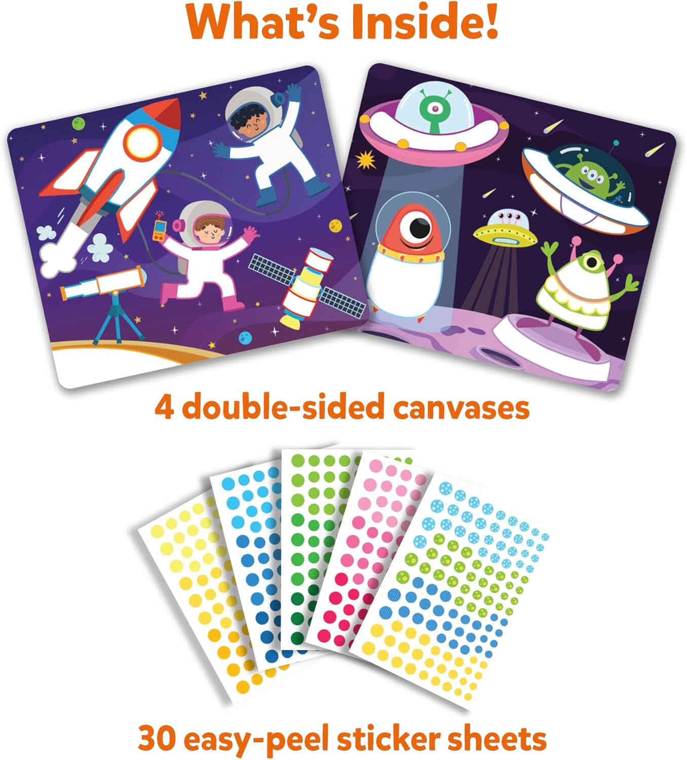 Dot It Sticker Art - Space