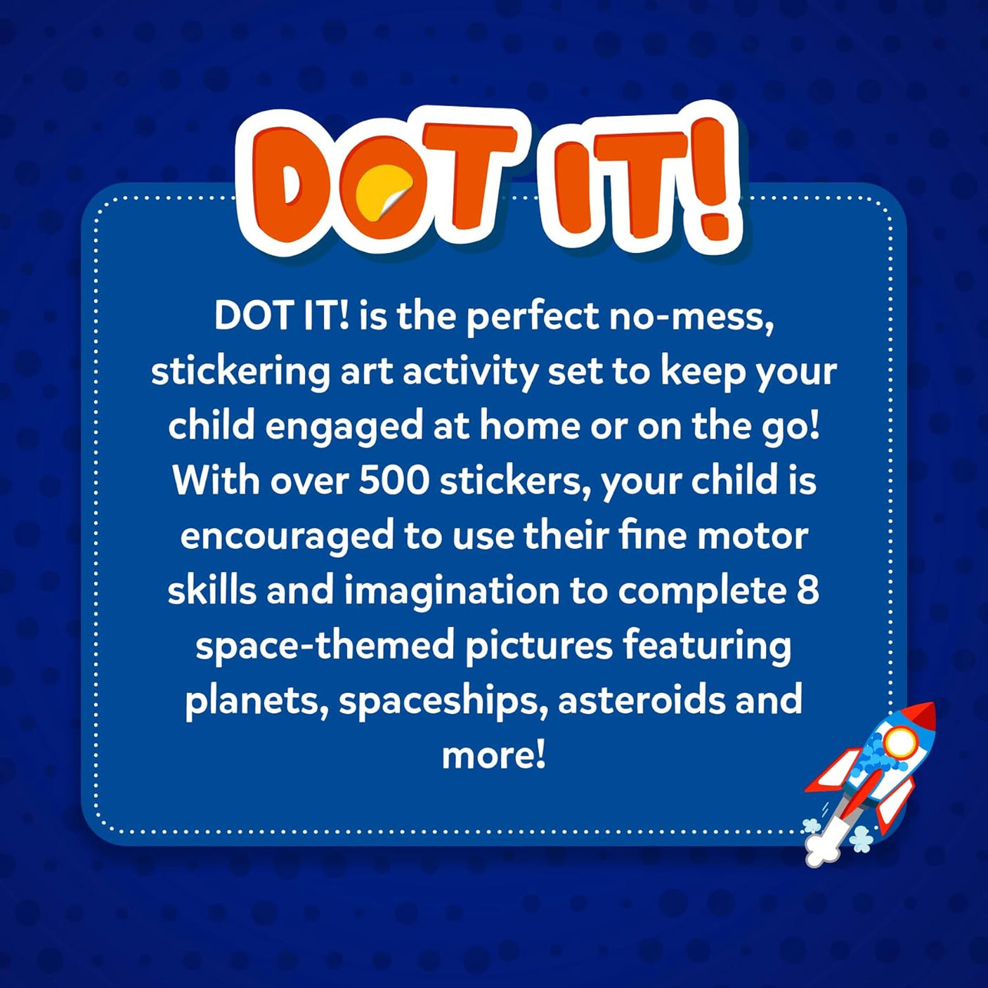 Dot It Sticker Art - Space
