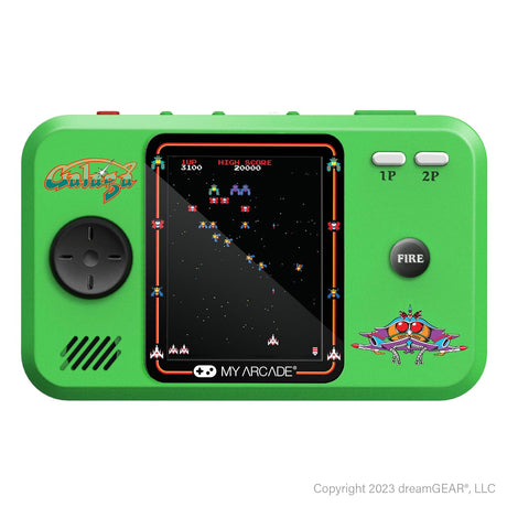 Galaga Pocket Player Pro with Travel Case