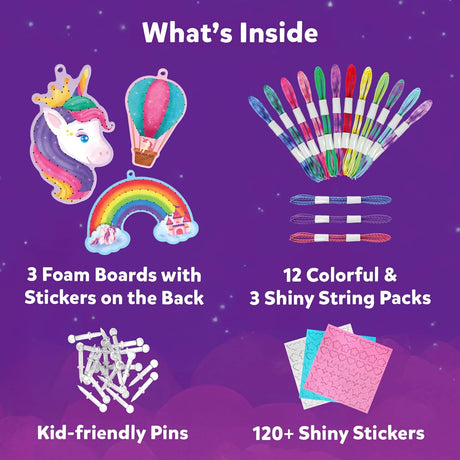 String Art Activity - Unicorn Magic Mess-Free Art