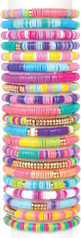 Swift Clicks - Heishi Bracelet Maker - 2047pc, DIY Jewelry Craft Kit