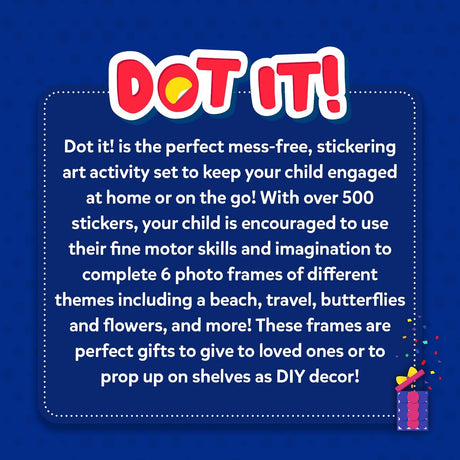 Dot It Sticker Art - Photo Frames