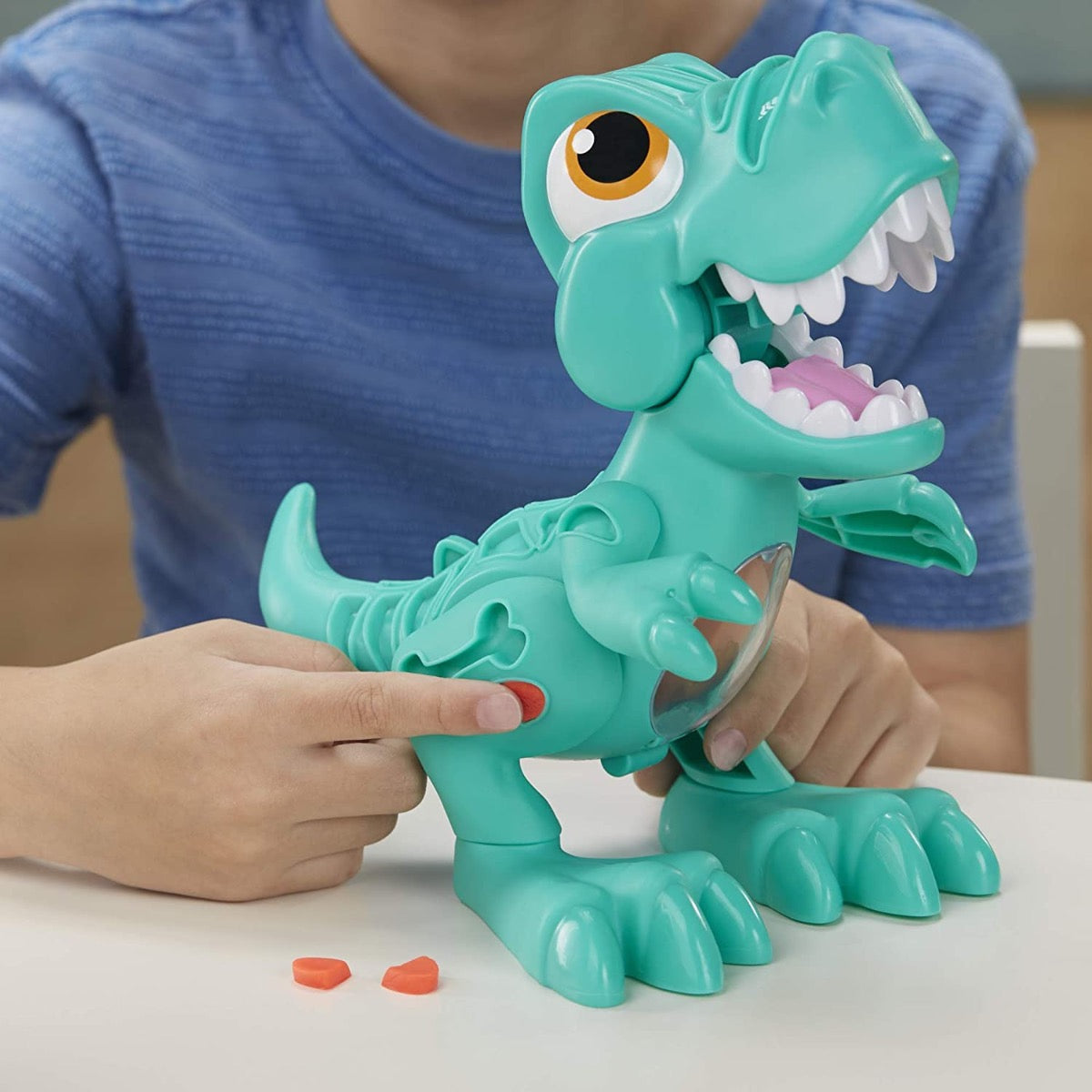 Play-Doh Dino Crew Crunchin' T-Rex Toy with Funny Dinosaur Sounds and 3 Eggs