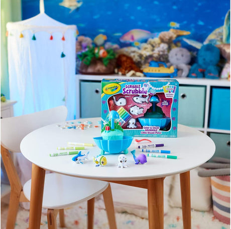 Scribble Scrubbie Ocean Pets - Lagoon Tub Set