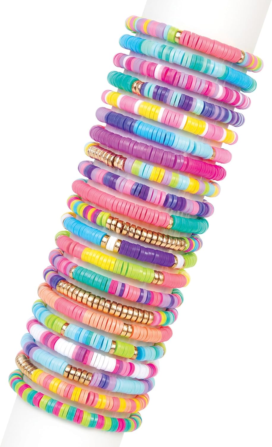 Swift Clicks - Heishi Bracelet Maker - 2047pc, DIY Jewelry Craft Kit