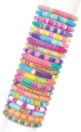 Swift Clicks - Heishi Bracelet Maker - 2047pc, DIY Jewelry Craft Kit