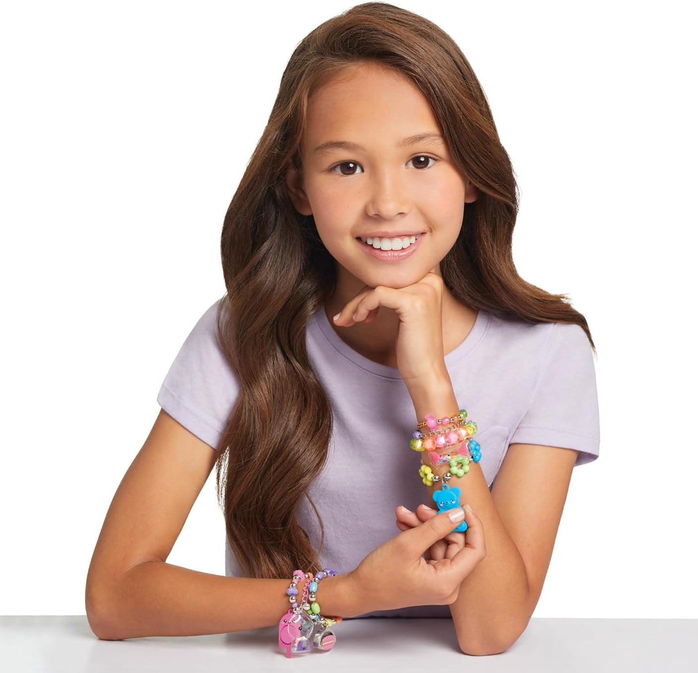 Pop! Shake! Twist! DIY Bracelet Kit - Make 7 Scensory Charm Bracelets, 171pcs
