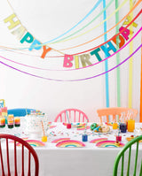 Rainbow Happy Birthday Paper Scatter