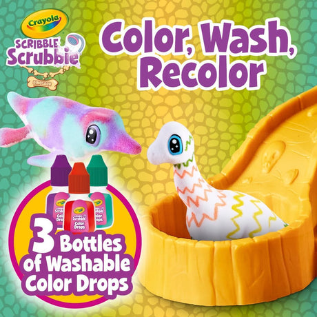 Scribble Scrubbie Pets Dinosaur Waterslide