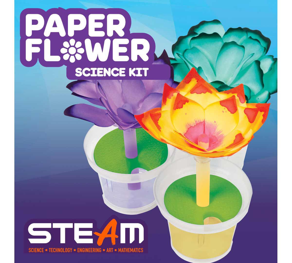 STEAM Paper Flower Science Kit