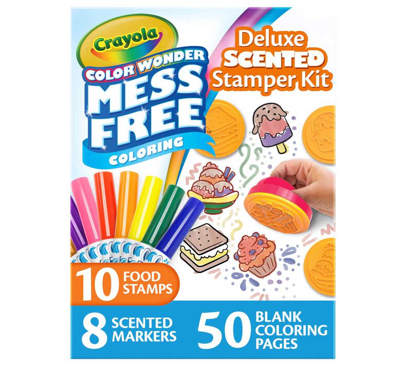 Color Wonder Mess Free Fingerprint Activity Book