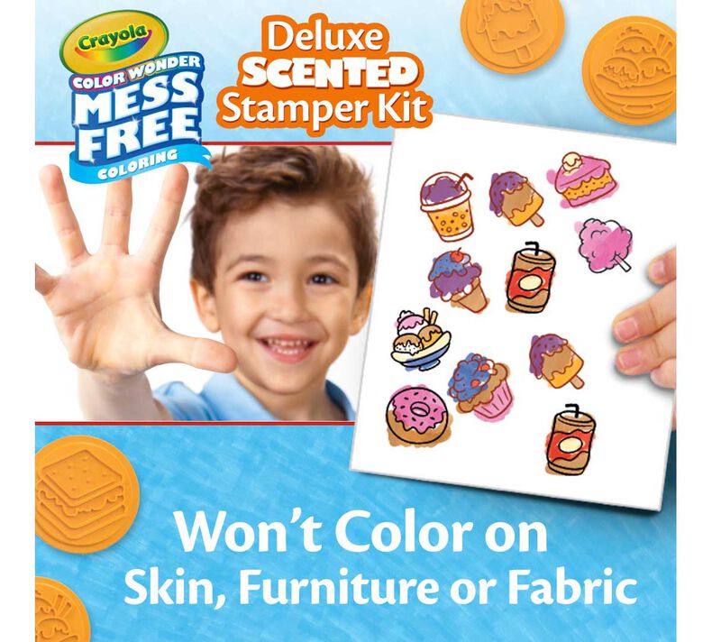 Color Wonder Mess Free Fingerprint Activity Book