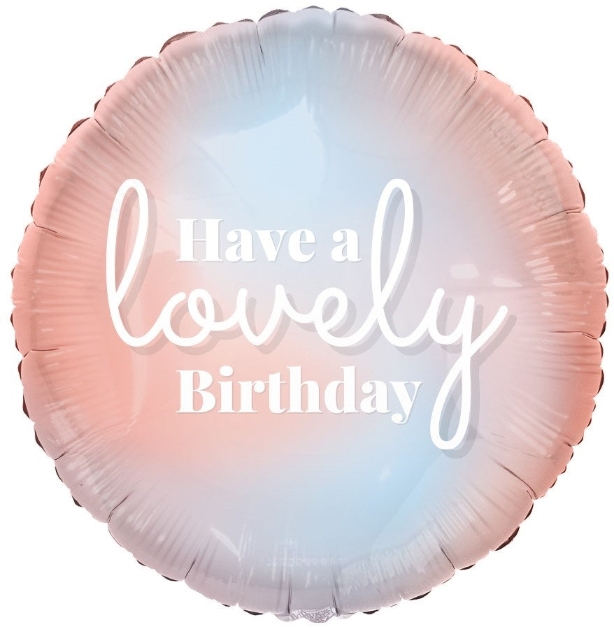 Have A Lovely Birthday Foil Balloon 18"