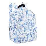 Backpack Mio Blue Horses