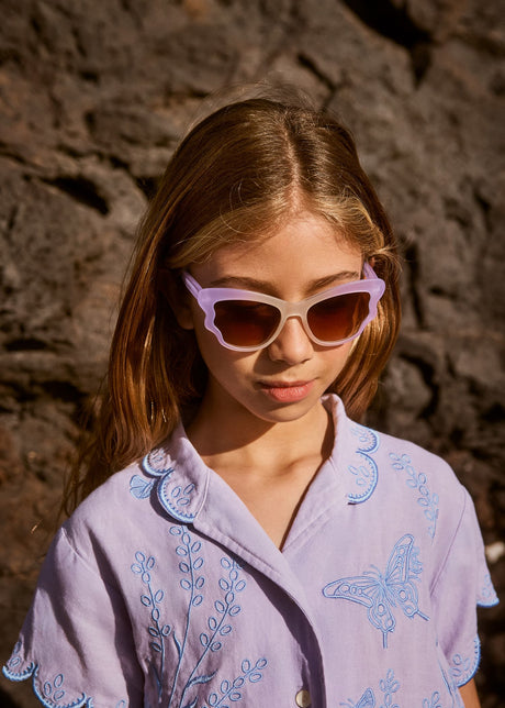 نظارة شمسية سمر - ليلكي باستيل