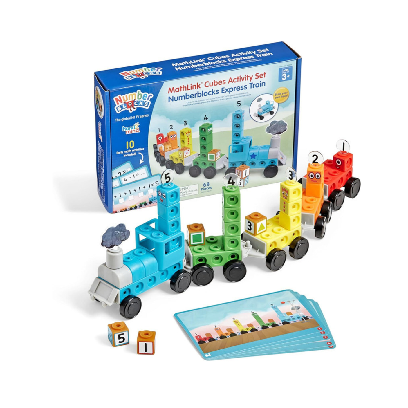 MathLink Cubes Numberblocks Express Train Activity Set