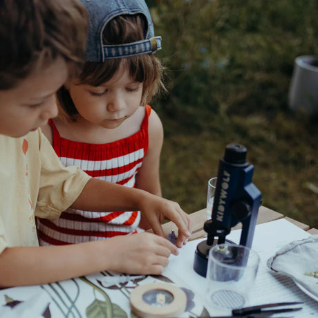 KIDYMICROSCOPE Portable Microscope Blue