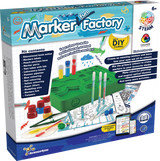 Markers Factory Kids Art Kit – Washable Markers, Creative Drawing & Coloring Activity Set