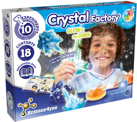 Crystal Growing Kit for Kids – STEM Science Experiment, Educational & Fun