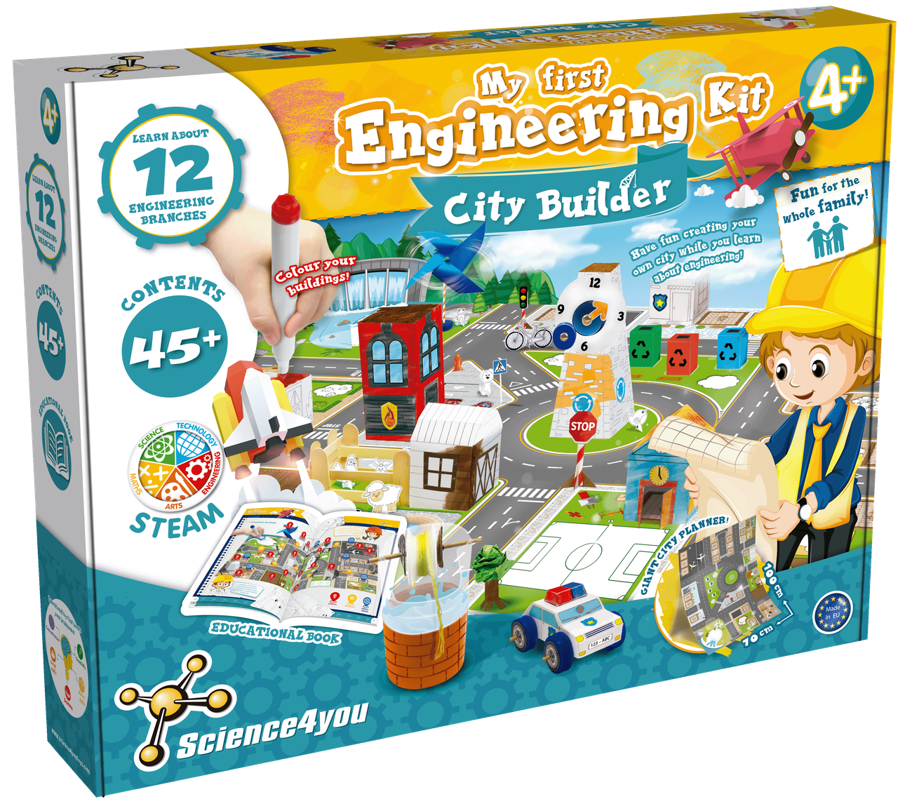 My First Engineering Kit – Educational STEM Toy for Kids, Build, Learn & Explore