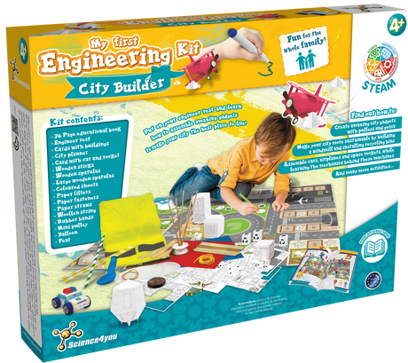 My First Engineering Kit – Educational STEM Toy for Kids, Build, Learn & Explore