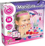 Manicure Factory Pretend Play Set for Kids – Nail Salon Toy with Nail Polish, Tools & Accessories