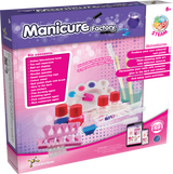 Manicure Factory Pretend Play Set for Kids – Nail Salon Toy with Nail Polish, Tools & Accessories