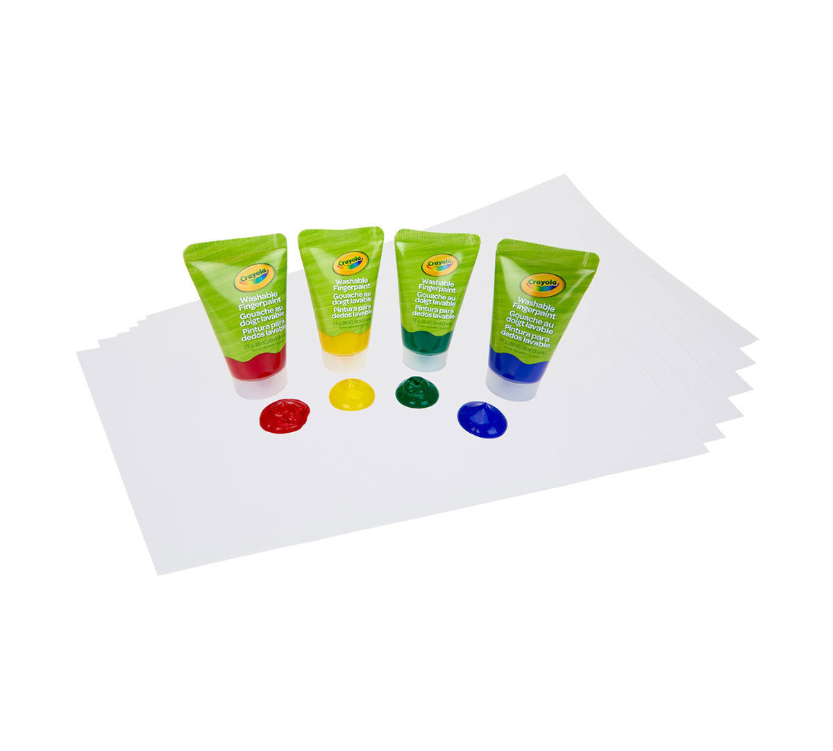 Washable Finger Paint Set for Toddlers