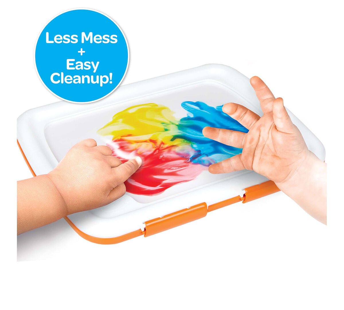 Easy Clean Finger Paint Station