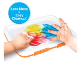 Easy Clean Finger Paint Station