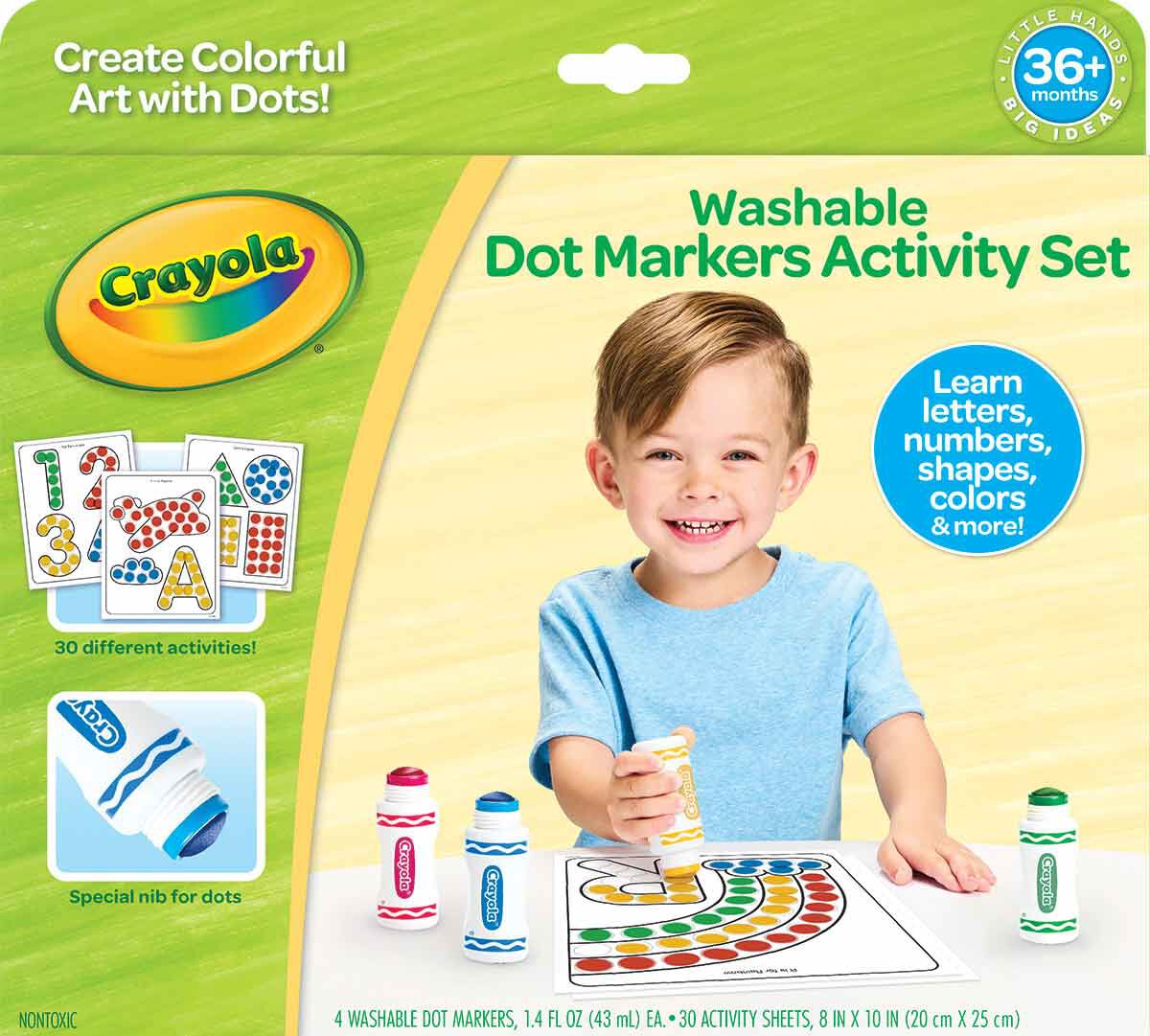 Washable Dot Markers Activity Set