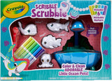 Scribble Scrubbie Ocean Pets - Lagoon Tub Set