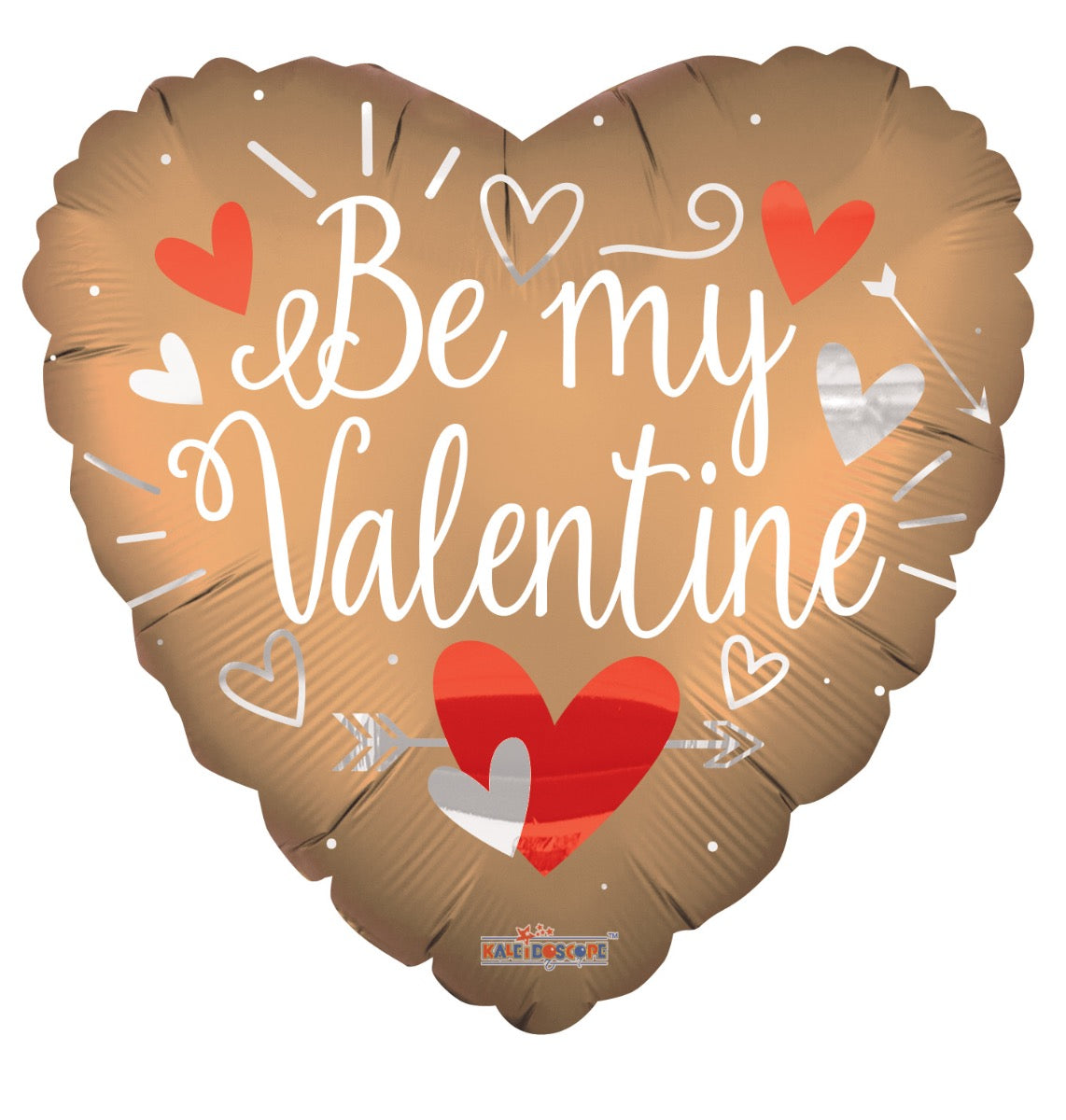 Be My Valentine Matte Foil Balloon 36"