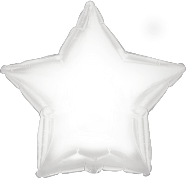 White Star Foil Balloon 18" Anagram