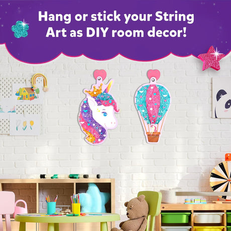 String Art Activity - Unicorn Magic Mess-Free Art