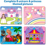 Dot It Sticker Art - Unicorns & Princesses