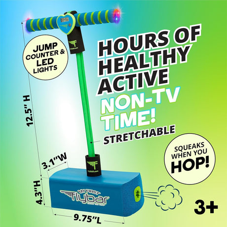 Flybar My First Foam Pogo Jumper - Jump Counter