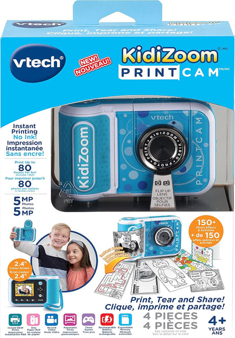 Vtech KidiZoom PrintCam - Blue