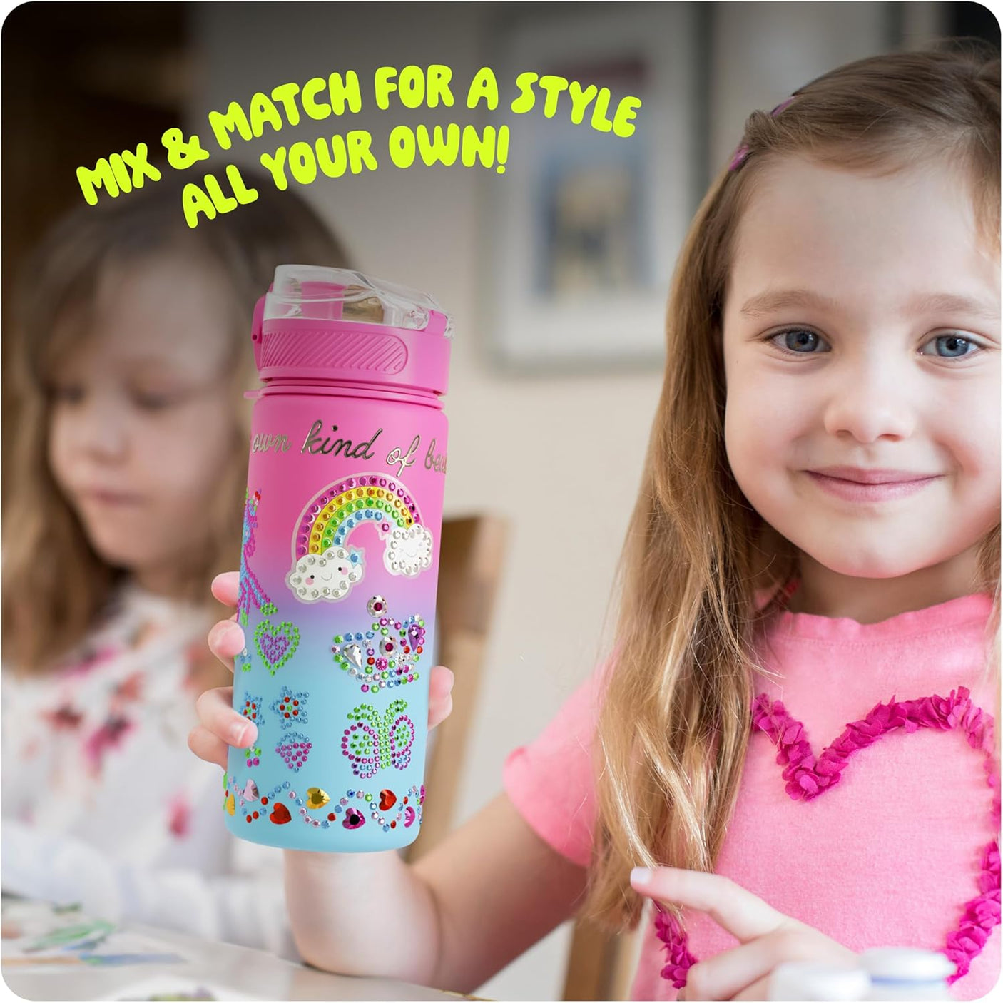 Decorate Your Own Glow-in-the-dark Water Bottle Kit