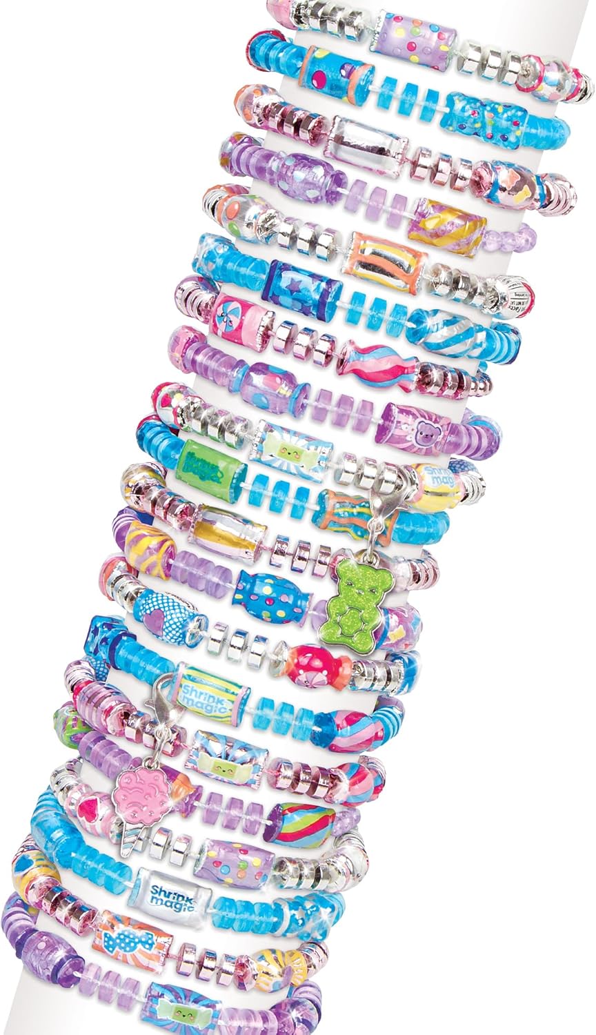 Shrink Magic Candy Shop Bracelet Kit - Create 20 Bracelets
