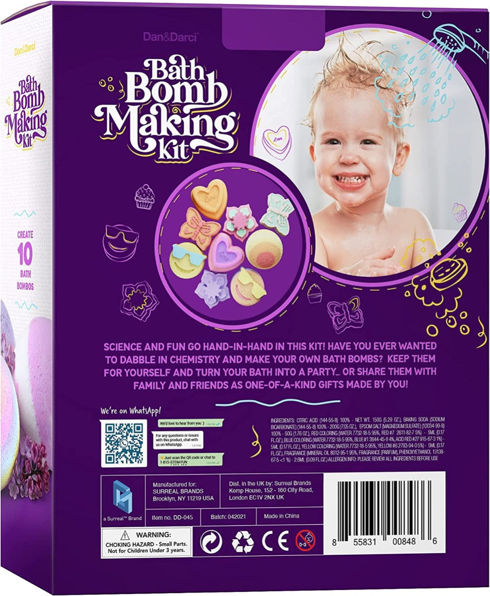 Bath Bomb Making Kit for Kids - Kids Crafts Science Project