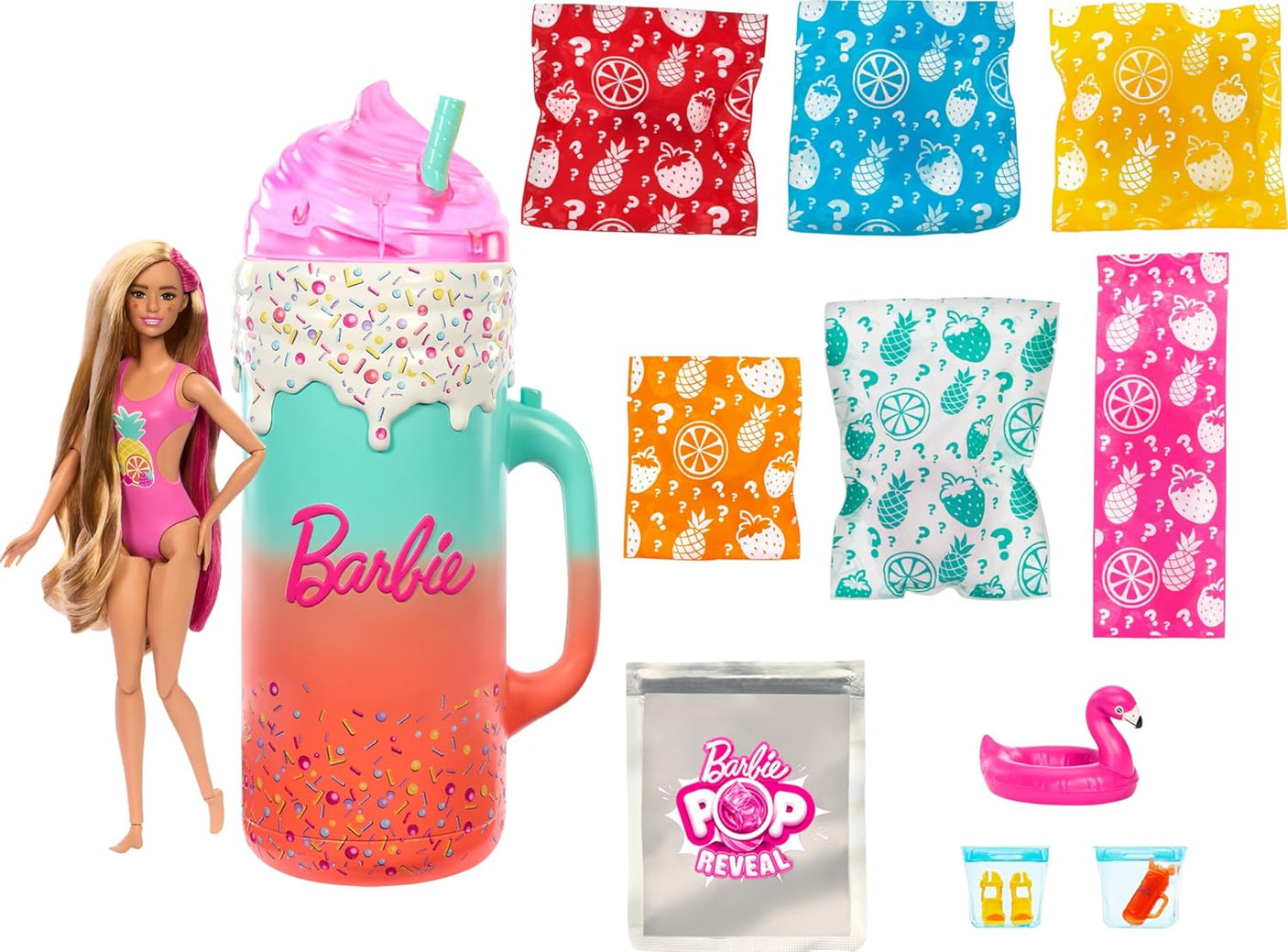 Rise & Surprise Fruit Series Gift Set with Scented Doll & Squishy Pet