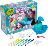Scribble Scrubbie Ocean Pets - Lagoon Tub Set