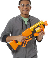 NERF Roblox Adopt Me!: Bees! Lever Action Dart Blaster, Rotating 8-Dart Drum, 8 Elite Darts