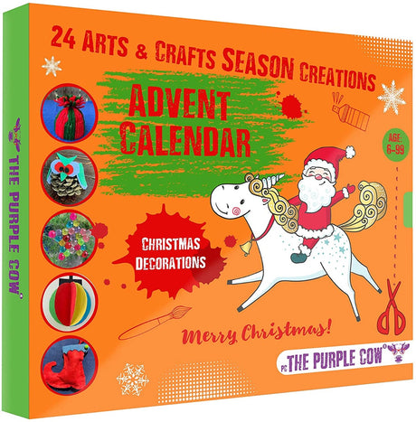 Beautiful Advent Calendar -2021 DIY Arts & Crafts Ornaments & Decorations Handmade by your kids