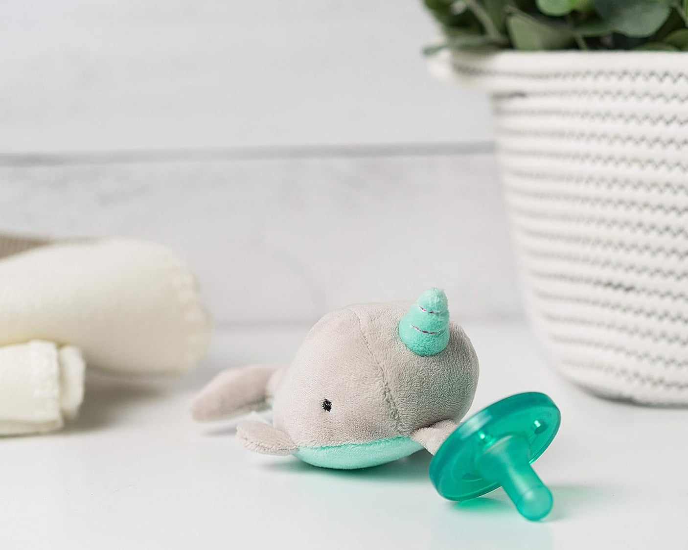 Wubbanub Pacifier - Narwhal