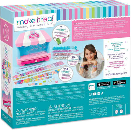 Shrink Magic Candy Shop Bracelet Kit - Create 20 Bracelets